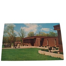 Postcard Mammoth Cave Hotel Mammoth Cave National Park Kentucky Chrome Unposted - £8.47 GBP