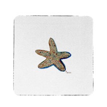 Betsy Drake Starfish Neoprene Coaster Set of 4 - £27.14 GBP