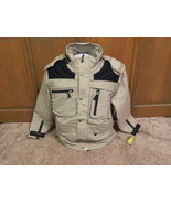Men&#39;s Premium Fuzon Innovation XLarge Khaki and black Jacket with hideaw... - $67.84 CAD