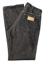 Wrangler VTG Black Jeans Men 31X32 Black USA 13MWZPB Cowboy Cut (actual ... - £23.38 GBP