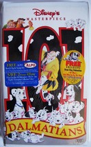 Disney Masterpiece 101 Dalmatians Animated Video Vhs 1999 Rare Oop New Sealed - £19.02 GBP