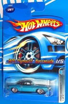 Hot Wheels 2006 MOPAR Madness Series #61 1970 Plymouth Barracuda Blue w/ 5SPs - $4.00