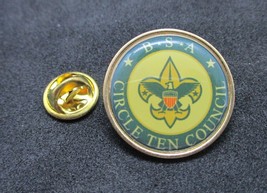 Boy Scouts of America Circle Ten Council Lapel Pin - £7.47 GBP