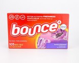 Bounce Dryer Sheets Spring Renewal 105 Sheets Motion Activated Freshness - $48.33