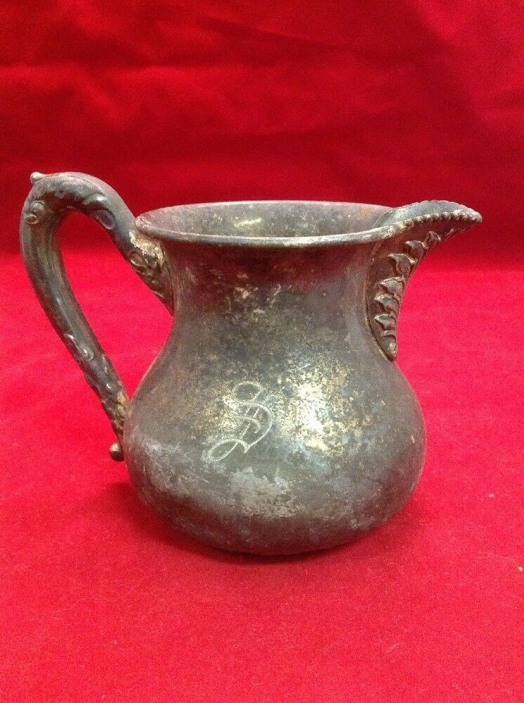 Exquisite Antique P.S. Co. Sterling Silver Plated Creamer Y2 AM - $8.91