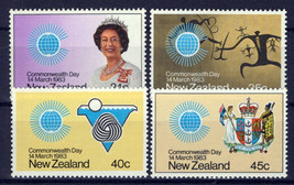 New Zealand 776-779 MNH Queen Elizabeth II Maori Rock Painting ZAYIX 0424S0228 - £1.59 GBP