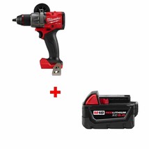 Milwaukee 2903-20 M18 FUEL 1/2&quot; Drill/Driver w/ FREE 48-11-1850 M18 Battery Pack - £228.82 GBP
