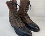 Chippewa Crazy Horse Midwestern Packer Osborn Bay Logger Boots Size 9.5 D - £103.52 GBP