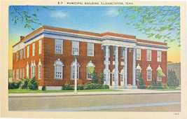 Postcard, Municipal Building, Elizabethtown, Tennessee - £7.97 GBP