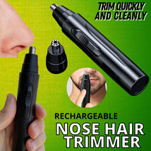 Electric Nose Ear Hair Trimmer Eyebrow Shaver Nose Hair Clipper Groomer For MEN - £43.54 GBP