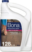 Bona Hardwood Floor Cleaner Refill - 128 fl oz - Unscented - Refill for Bona Spr - £33.55 GBP