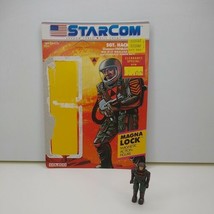 SGT HACK W/Card Starcom 1986 Coleco Vintage Action Figure - £31.89 GBP
