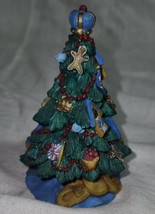 VTG British Roman 1996 Christmas Tree Figurine 4 Inch Holiday Decoration - £7.98 GBP