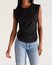 Z Supply lorelei shirred top in Black - £33.12 GBP