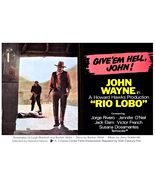 Archive Cinema 'Rio Lobo' Movie Poster, 24" x 36" Inches, The Duke, Howa... - $20.53