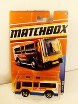 Matchbox 2011 #67 Yellow &amp; White City Bus Atrans Public Transit City Act... - £11.76 GBP