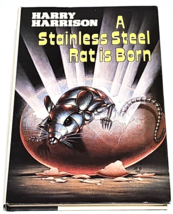 A Stainless Steel Rat is Born by Harry Harrison 1985 HCDJ BCE, Very Good - £7.90 GBP