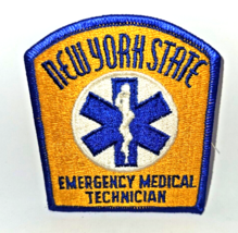 New York State Emergency Medical Technician EMT Sew-on Patch very good condition - £5.50 GBP
