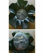 Handcrafted ~ Paramount Vinyl Record Album ~ Serving ~ Snack Bowl ~ 9.25... - €29,96 EUR