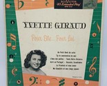 Yvette Giraud ‎Pour Elle Pour Lui - RCA Victor ‎– EPB 3121 - 2x 45 RPM E... - $21.73