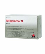 MILGAMMA N 50 cps, Vitamins B1, B6, B12 to Help Nervous Sistem, Nerve Pains - $609.26 MXN