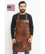 Heavy Duty Leather Tool Aprons for Men &amp; Women Chef BBQ Cooking Butchers... - £52.10 GBP