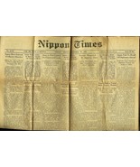 VINTAGE NIPPON TIMES OCT 26 1945 DURING US OCCUPATION - €86,82 EUR