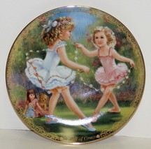 Precious Gifts Day by Day TUESDAY&#39;S CHILD Ballerina - Plate #2 Brenda Burke - $25.00