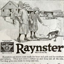 1917 Raynster Raincoat Advertisement United States Rubber Company LGADYC4 - €17,25 EUR