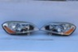 11-13 Volvo s60 Sedan Halogen Headlight Lamps Set LH & RH - POLISHED image 3