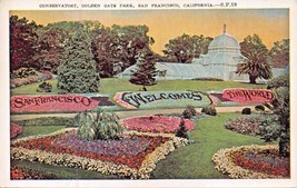 San Francisco California~Conservatory Golden Gate Parkpostcard - £7.47 GBP