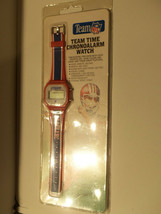 NEW Vintage Team NFL Bulova Sportstime Football PATRIOTS Digital Alarm W... - £55.35 GBP