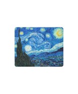 Starry Night Van Gogh Rectangular Mousepad Non Slip Neoprene - $12.22 CAD