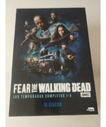 Fear The Walking Dead Seasons 1 To 4 Full 15 X DVD Spanish English Rg 2 3T - $1,871.77 MXN