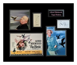 Alfred Hitchcock &amp; Tippi Hedren Signed  The Birds Double Matted and Museum Frame - £1,479.13 GBP