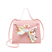 Lychee Pattern Silk Scarf Hand Bag Women&#39;s Women Handbags Bag Women&#39;s Small Bag  - £19.66 GBP