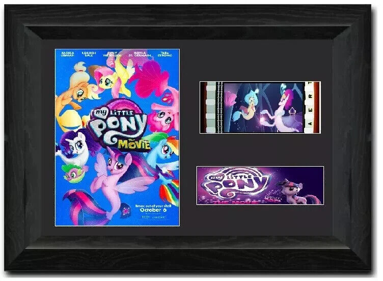 My little pony FRAMED Stunning 35 mm Film Cell Display Memorabilia + COA - $13.03+