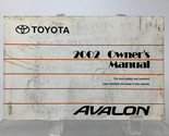 2002 Toyota Avalon Owners Manual Handbook OEM L02B53010 - $31.49