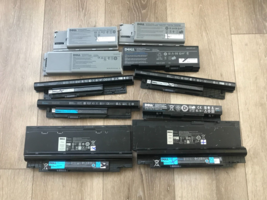 Lot of  12  Not working Dell Laptop Battery For Parts or Repair - £4.78 GBP