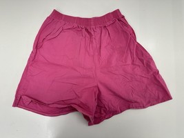 Como Sports Womens Shorts Size Small Pink Elastic Waist Pockets Vintage - $13.98