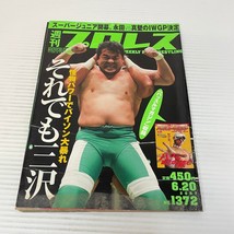 Weekly Pro Wrestling Japanese Magazine Volume No 1372 June 2007 - £21.74 GBP