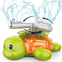 ToyerBee Water Spray Sprinkler Turtle W Propeller Spray up to 17 Ft &amp; 30-50 Dia - £14.71 GBP