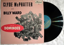 Clyde Mc Phatter &amp; Billy Ward Dominoes Vinyl Lp 1957 VG+/VG+ - £35.52 GBP