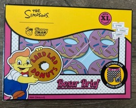 The Simpsons Size XL Boxer Brief “LARD LAD Donuts”Happy Boxer Brand.New/... - £10.49 GBP