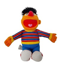 Sesame Street Ernie Hasbro Plush Stuffed Animal 2013 11&quot; - $21.28