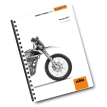 KTM 2020 - FREERIDE 250 F - OWNERS MANUAL USER GUIDE - $49.99