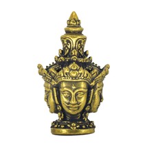 Phra Prom Brahma God Miniatue Thai Amulet Altar Talisman Worship - $14.99