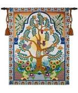 68x52 Latin TREE OF LIFE Floral Hispanic Spanish Tapestry Wall Hanging - £201.57 GBP