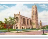 University of Chicago Chapel Chicago Illinois IL UNP WB Postcard S10 - $2.92
