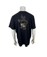Hurley Black Cotton Crew Neck EVD EXP Rattler Short Sleeve T Shirt Mens XXL - £19.50 GBP